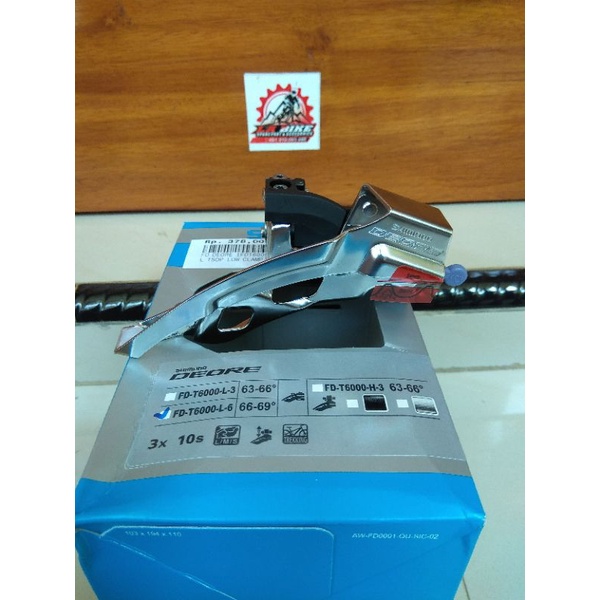 FD SHIMANO DEORE 3 SPEED T6000 JAPAN