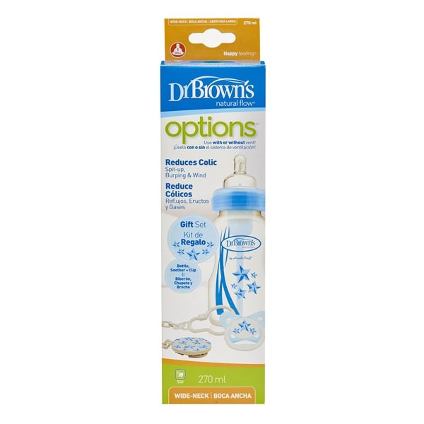 Dr Brown's Option Wide Neck Botol Susu 270ml