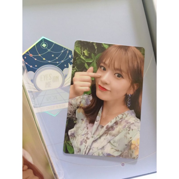 AHN YUJIN (YUJIN) IZONE PHOTOCARD