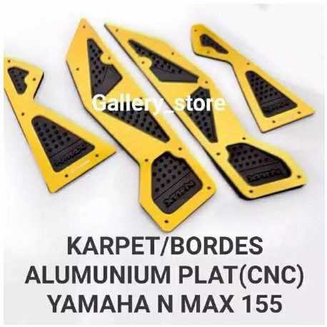 Bordes nmax/injakan kaki nmax/plat bordes nmax cnc - Nmax lama