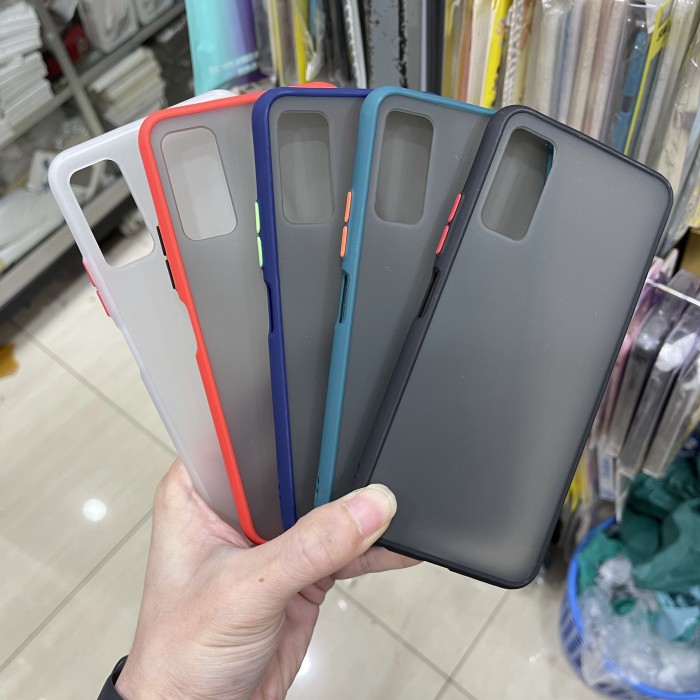 INFINIX NOTE 7 LITE PREMIUM BUMPER HYBRID DOVE CASE BAHAN ANTI PECAH