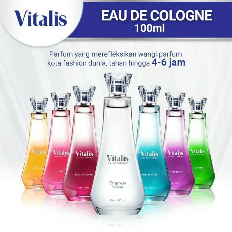 VITALIS EAU DE COLOGNE - PARFUM VITALIS KACA