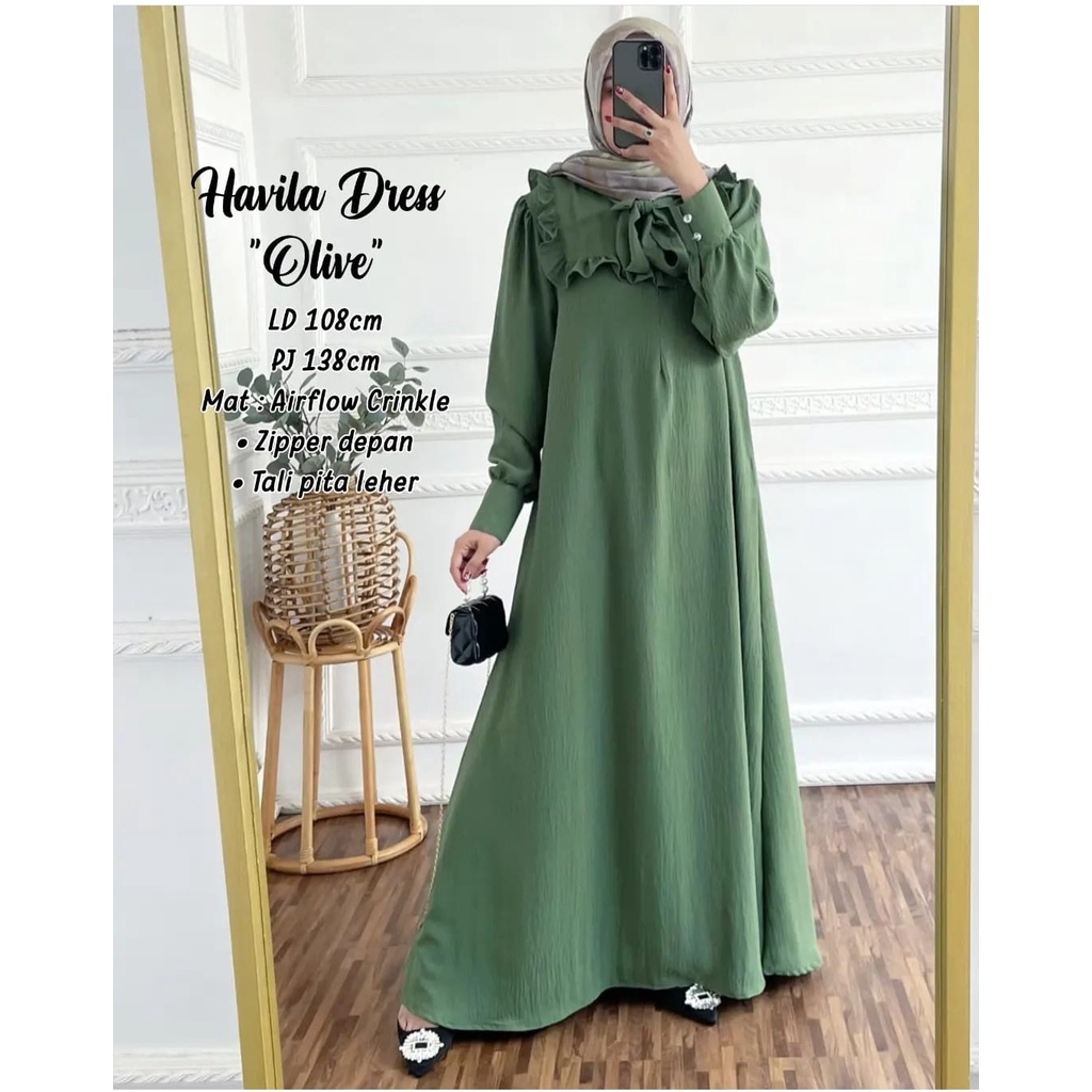 HAVILA GAMIS GARANSI 100%PREMIUM AIRFLOW CRINCKLE RAYON ORIGINAL100% HIGH QUALITY100%