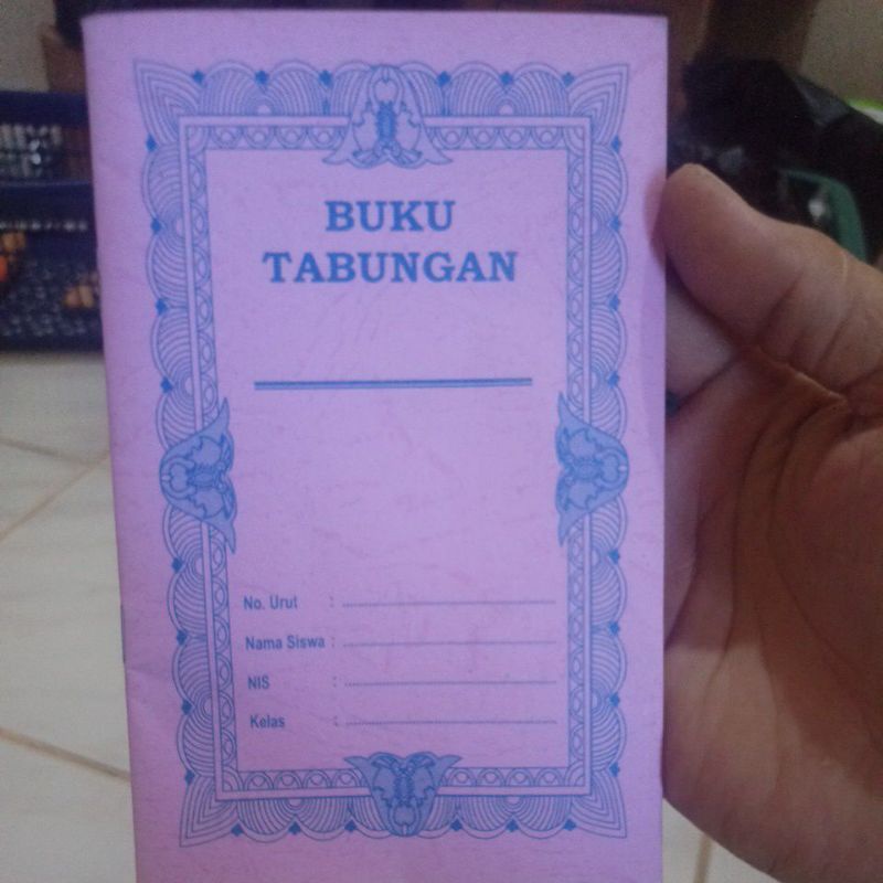 

Buku tabungan siswa/buku penghubung siswa