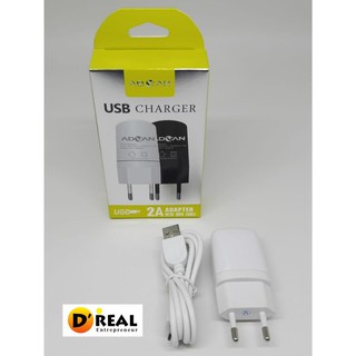 Advan Travel Charger Adapter Usb 1.35A