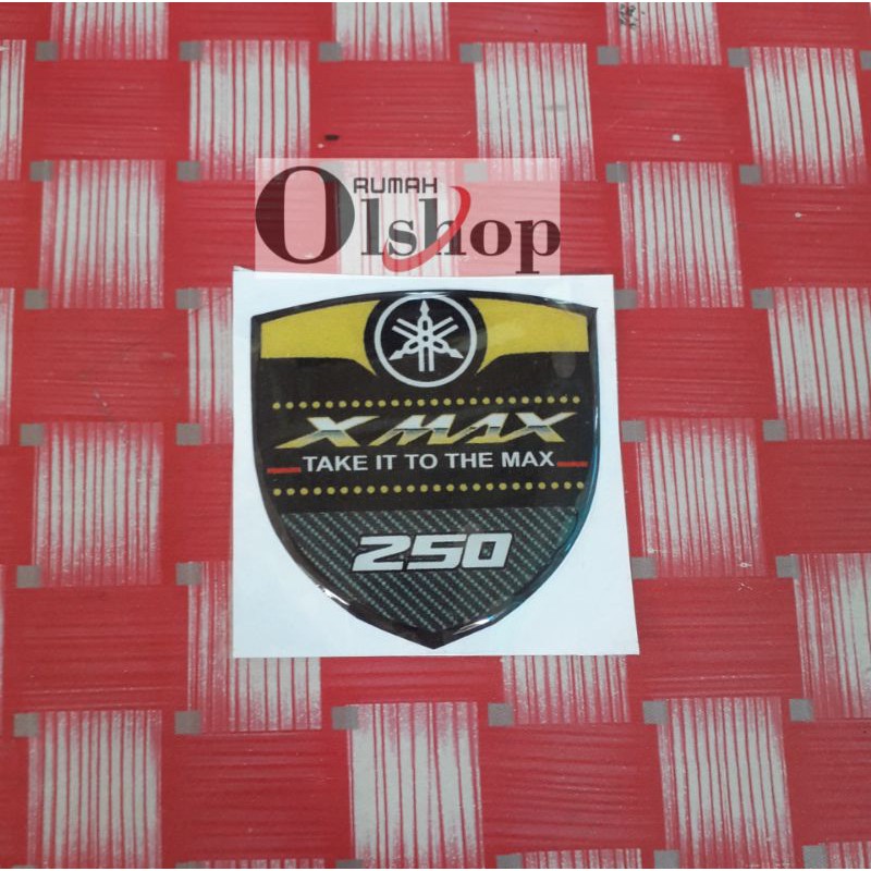 sticker timbul xmax