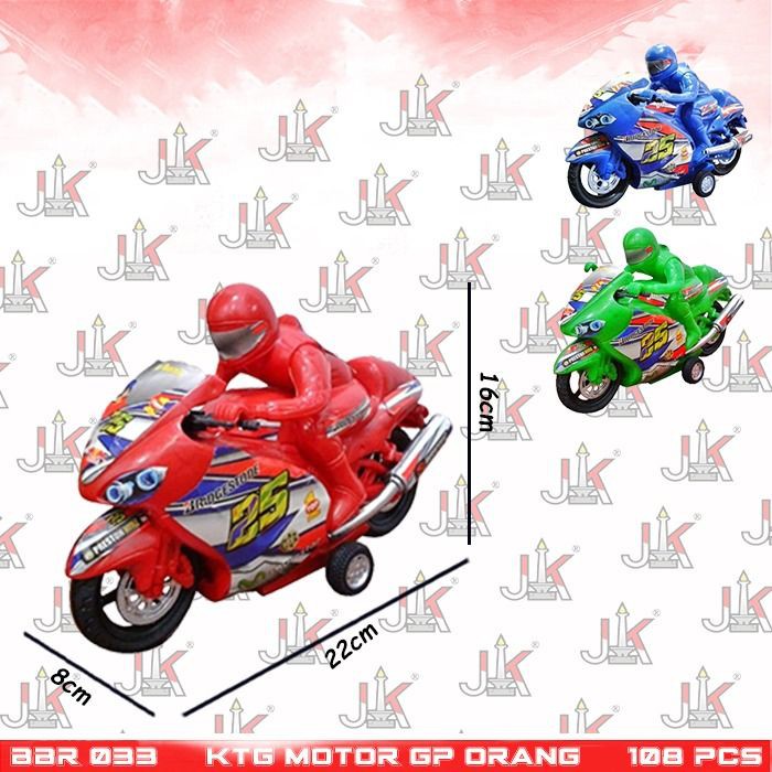 KIDZ STORY PROMO MAINAN  ANAK  KANTONG MOTOR GP Shopee 