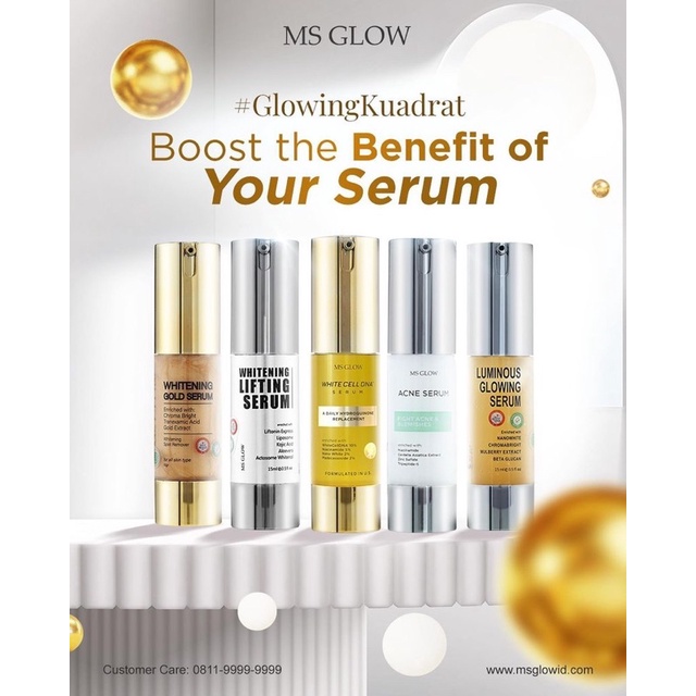 【Official Store】MS GLOW Serum Wajah Msglow | Acne Whitening Gold Lifting Peeling Luminous Whitecell Dna Eye Treatment | Pelembab Pencerah Pemutih Bebas Flek Jerawat Kusam Eksfoliasi Anti Aging