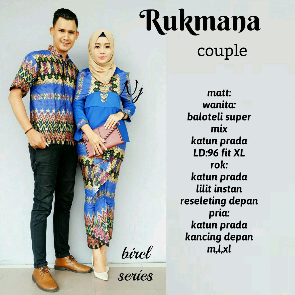 Zola Batik Couple Rukmana