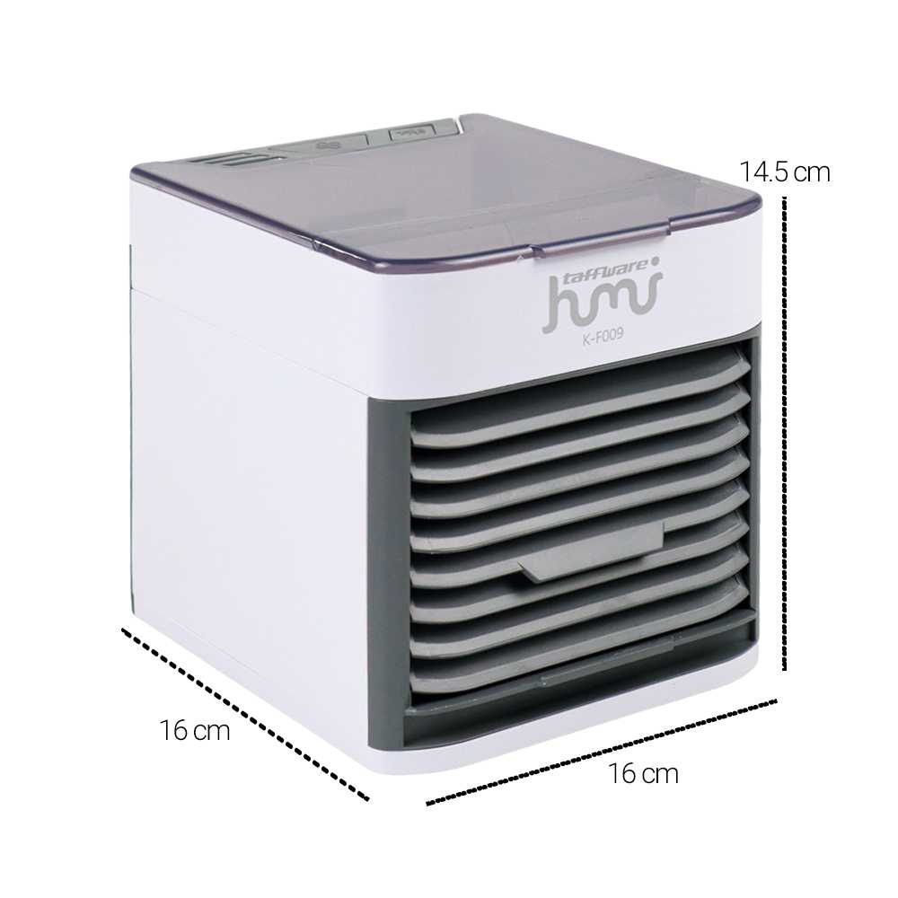 Taffware HUMI Kipas Cooler USB Mini Air Conditioner 7 Color LED K-F009