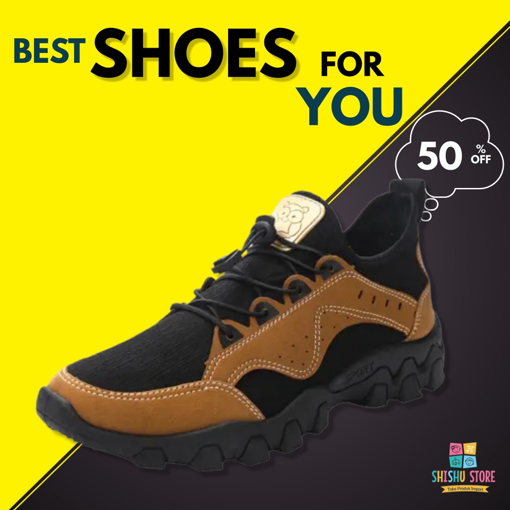 Sepatu Gunung Pria Wanita Sepatu Hiking Outdoor