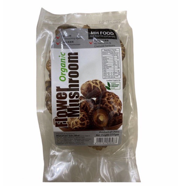 

MH Food Organic Flower Mushroom 100g