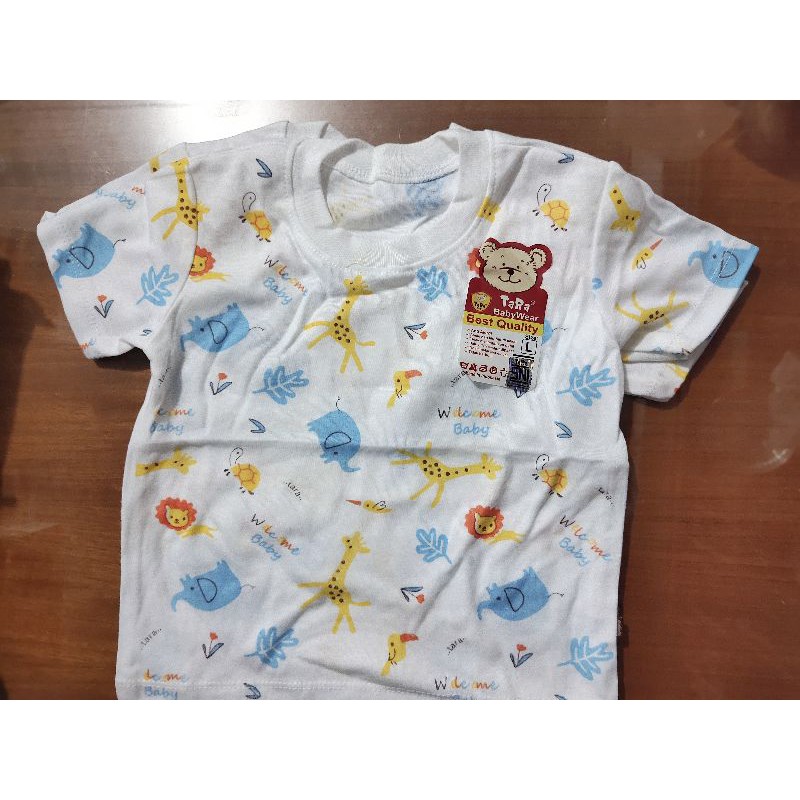 KAOS OBLONG BALITA MOTIF PRINT  TARA / OBLONG  BAYI KATUN /OBLONG BERMOTIF SNI