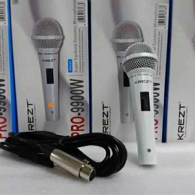 MIC KABEL KREZT PRO 9900 MIC VOCAL KREZT PRO9900 ORIGINAL