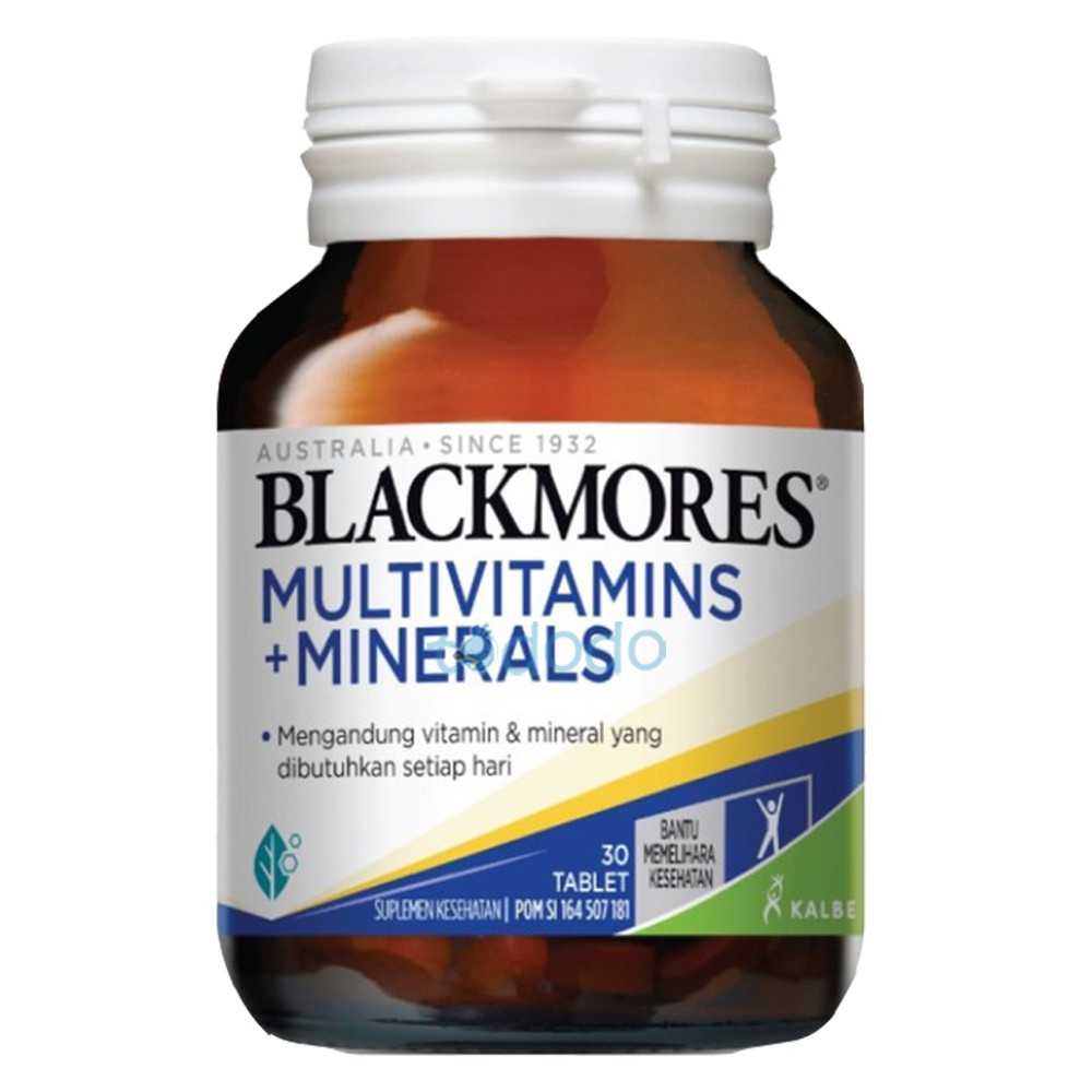Blackmores Multivitamin Minerals 30 Capsules