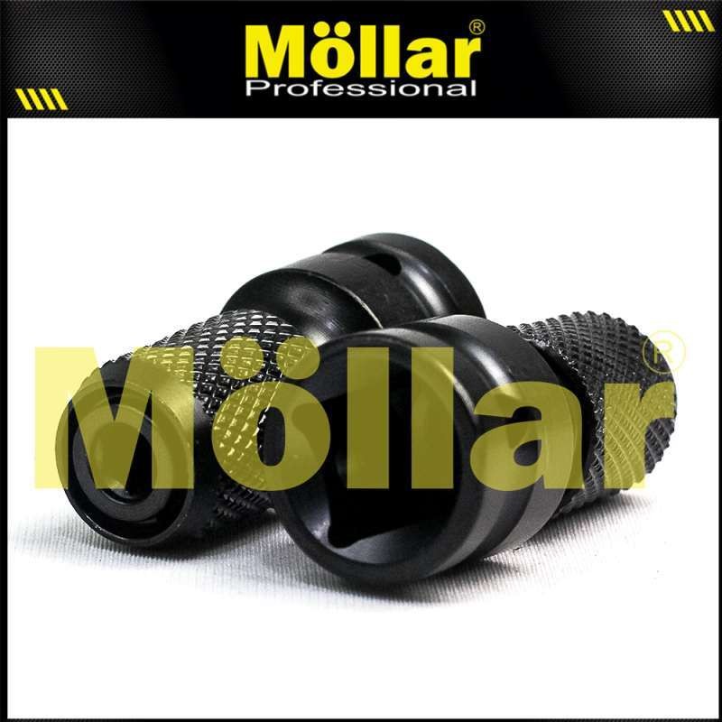 MOLLAR ADAPTOR IMPACT WRENCH TO SCREW DRIVER 2 pcs 1/2 x 1/4