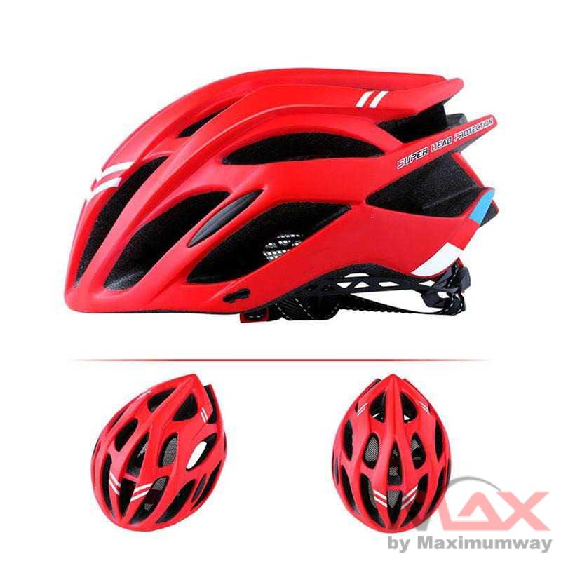 Bikeboy Helm Sepeda Ultralight Breathable Bicycle Cycling Helmet -008A Warna Merah