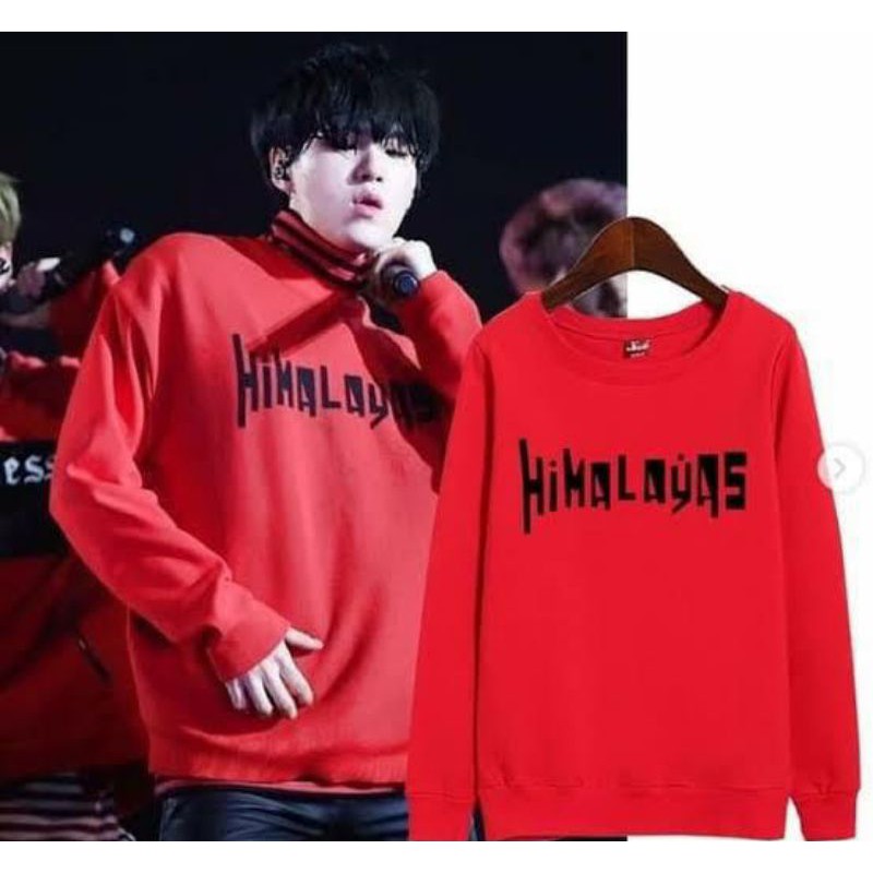 Sweater Basic BTS SUGA HIMALAYAS