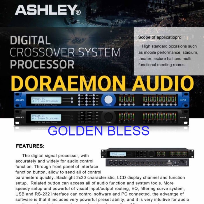 management speaker ashley DSP 4.8 4 . 8