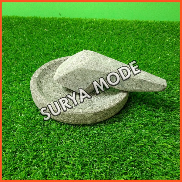 jual cobek batu asli cobek batu kecil 16 cm