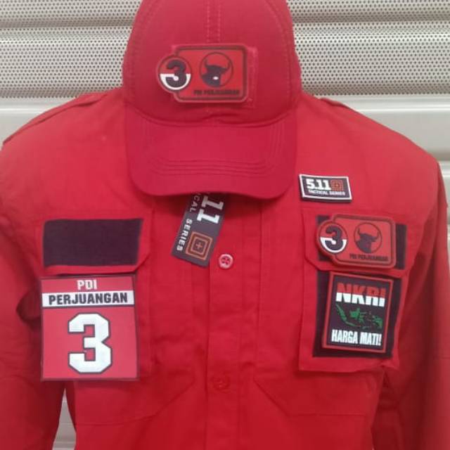 KEMEJA TAKTICAL PDI