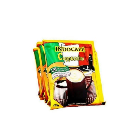 INDOCAFE CAPPUCCINO / 1 RENCENG ISI 10 PCS