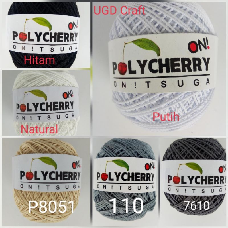 (Part 1) Polycherry Onitsuga / Benang Poliester