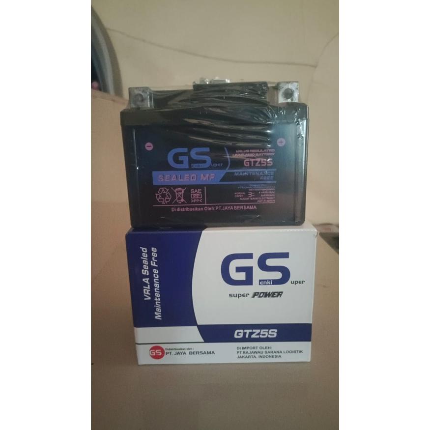 Aki Motor Gs  Gtz5 Mio Soul, Mioz, Mio M3 125, Mio Gt 125, Mio J Accu