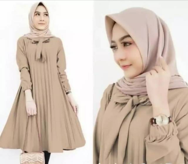 TUNIK MAXY VARIASI PITA LEHER