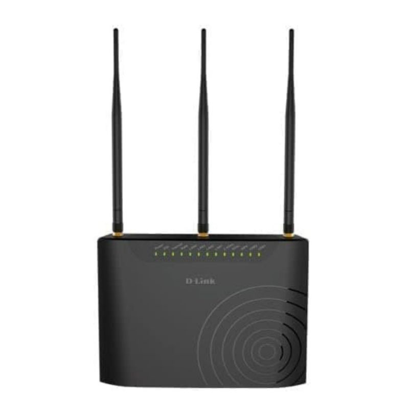 DLink DSL-2877AL AC750 wireless ADSL2 + Modem router D-LINK Duappo00/1000 Gigabit EthernetWAN port