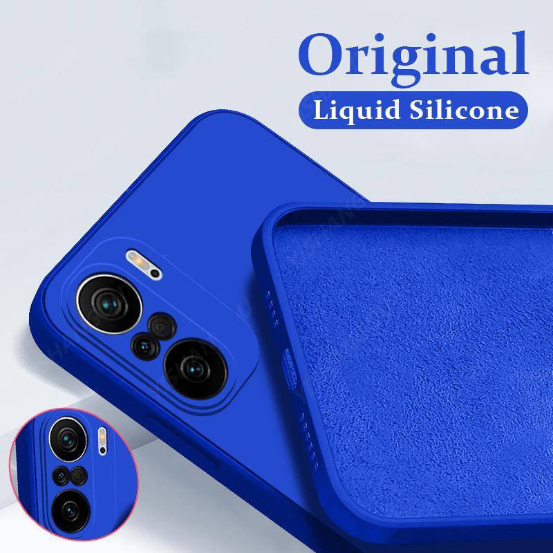 Soft Case Silikon Mewah Original Untuk Xiaomi Mi Poco F4 GT F3 F2 M3 M4 Pro Poco X3 GT NFC X4 Pro