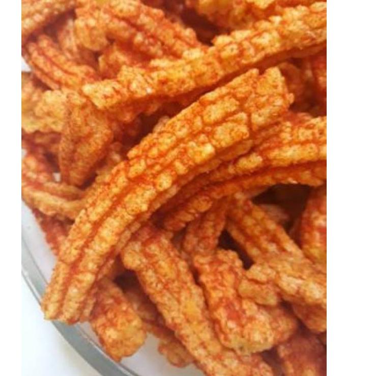 

fqky KERUPUK JADUL JAAT PEDAS / KERUPUK AKAR PEDAS / JAJANAN PEDAS / SNACK GURIH ● 50