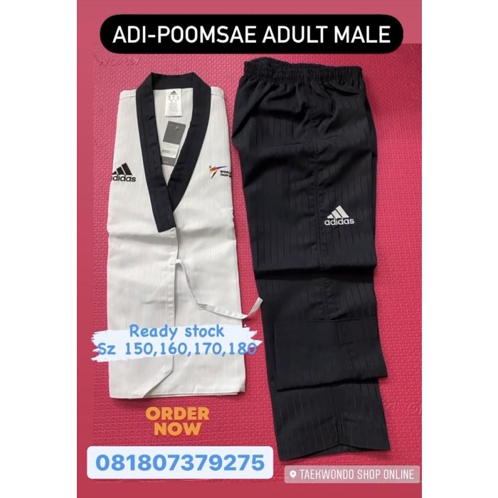 Flume | Taekwondo Dobok Adidas Poomsae Senior Putra