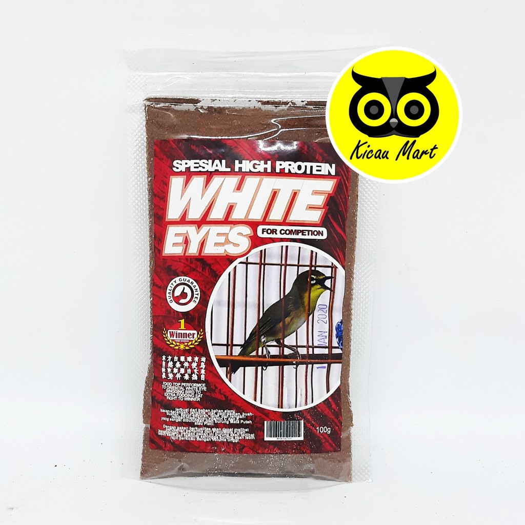 PAKAN MAKANAN LOMBA BURUNG PLECI CIBLEK VOER PUR WHITE EYES COMPETITON PROBIRD HIGH PROTEIN PWEMCSR
