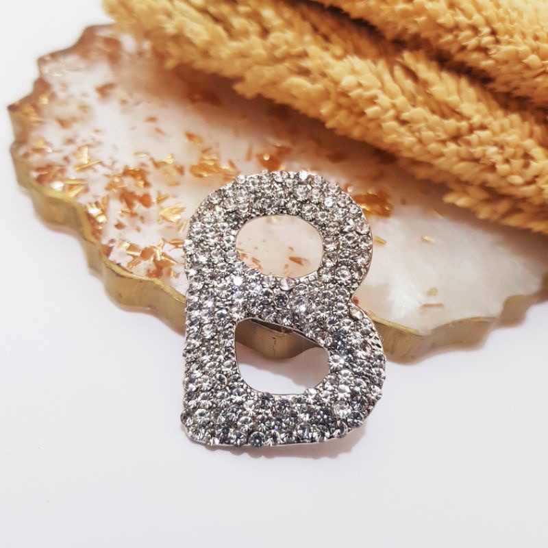 Brooch Buttonscarves KW / Bross Buttonscarves KW / Bross Button KW-05 Silver