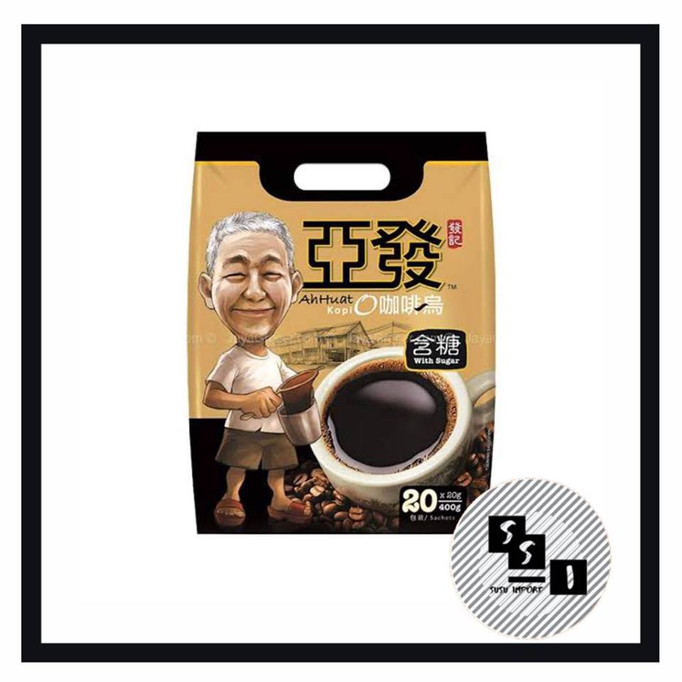 

Ah huat Kopi O/ black Coffee 400grm