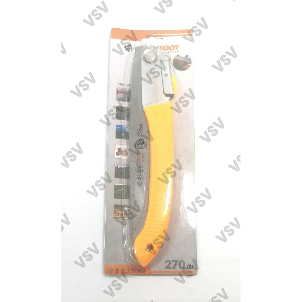 BlackFoot Gergaji kayu  Gergaji Lipat Portable Folding Saw Serbaguna 210 mm