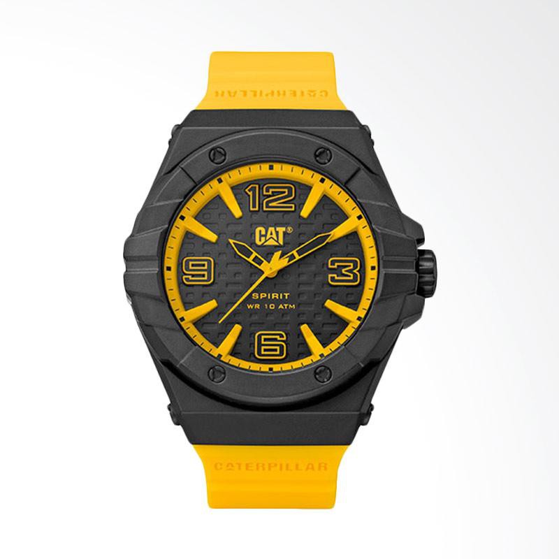 Jam Tangan Caterpillar CAT LE.111.27.137 - Black Yellow - Original
