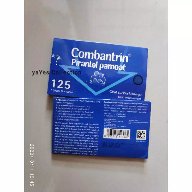 BISA COD Combantrin sirup rasa jeruk 10ml combantrin anak sirop combantrin tablet