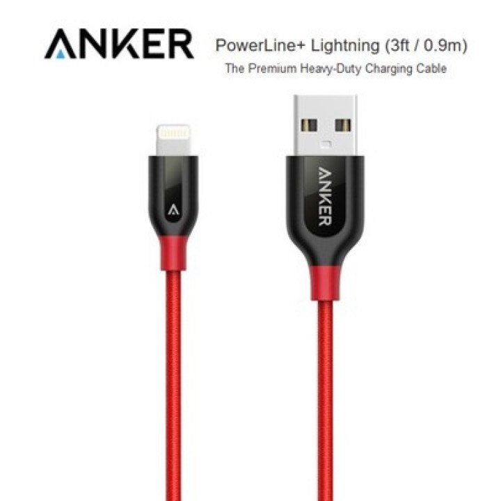Original ANKER PowerLine+ Lightning Cable (MFI) Certified