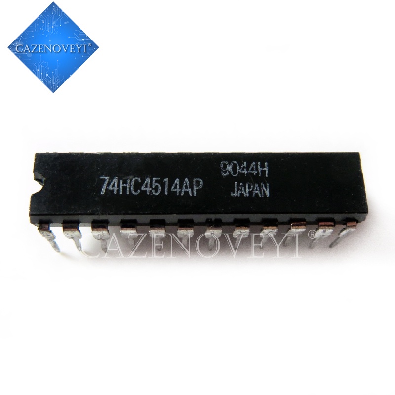 5pcs Ic 74hc4514ap 74hc4514 Dip-24