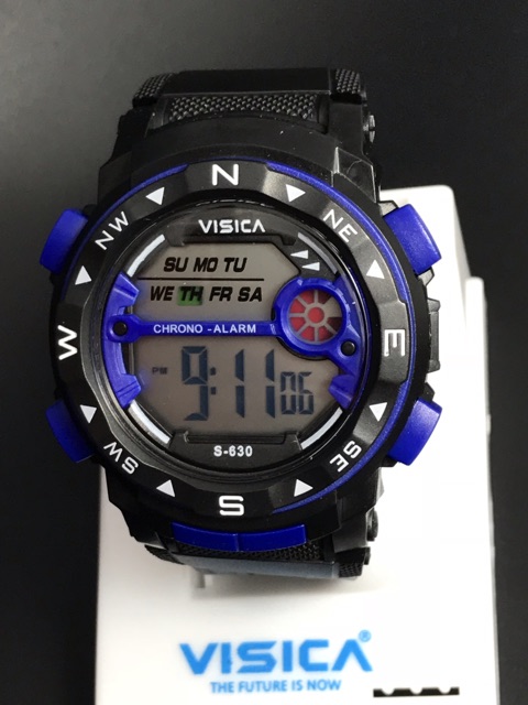 Jam Tangan Visica Sport Digital antiair stopwatch