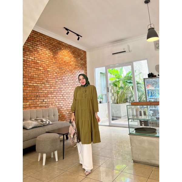 (READY) TUNIK NILAM SERIES by HMF LUXURY
