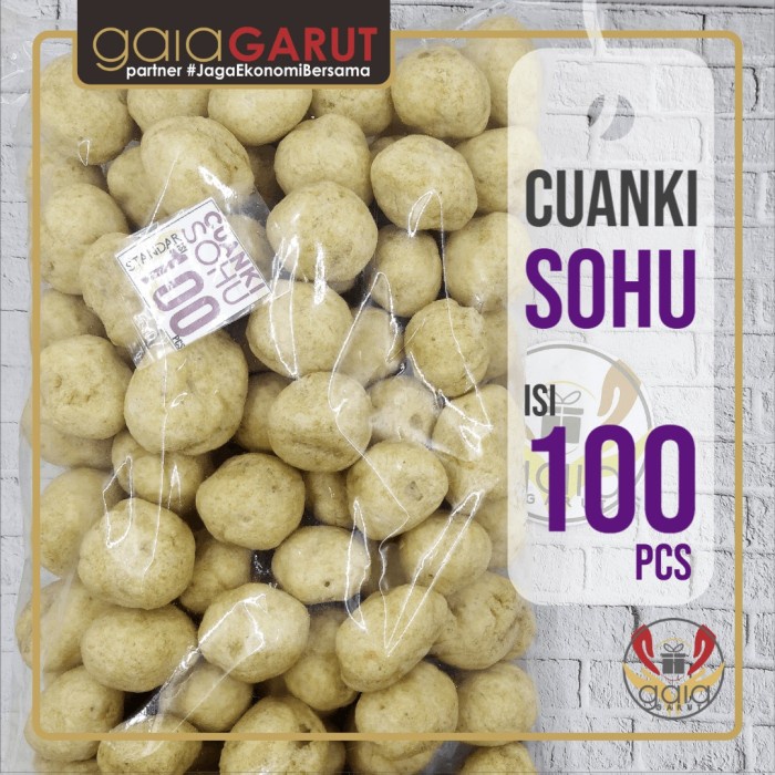 

⭐ COD ⭐ Cuanki Bulat SOHU isi 100pcs Pelengkap Baso Aci