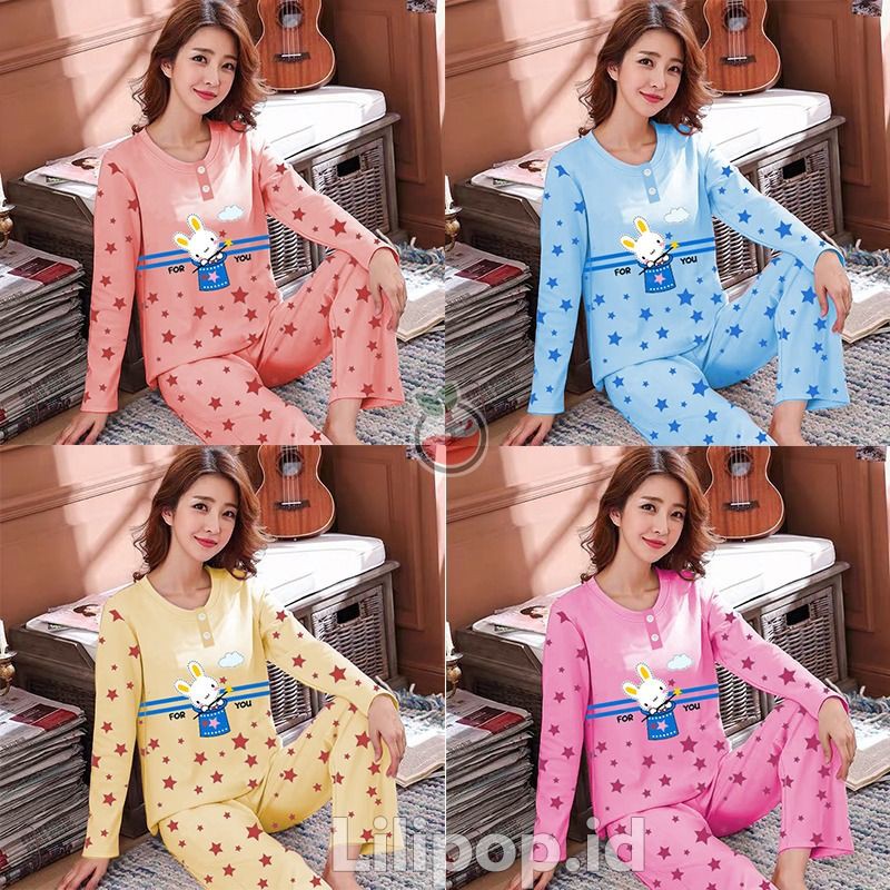 SUNCHERY COD BAJU TIDUR KEKINIAN PP ALL SIZE BAHAN KAOS/BAJU TIDUR PP TERJANGKAU/SLEEPWEAR-6