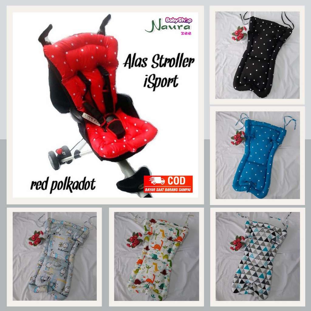 Alas Stroller Isport I-Flex Baby Elle Wave - Stroller Pad