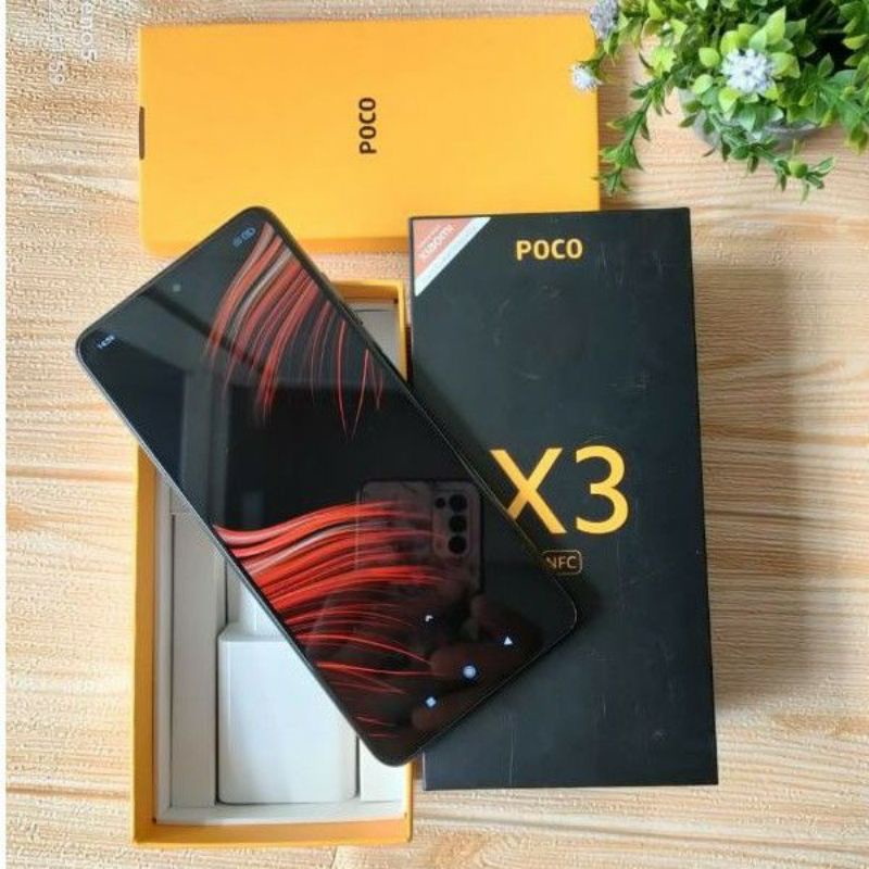 xiaomi poco x3 nfc 8/128gb garansi resmi second