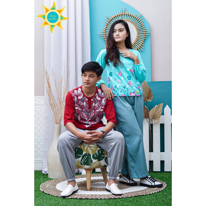 Casual setelan series laila &amp; majnun By Sun earth