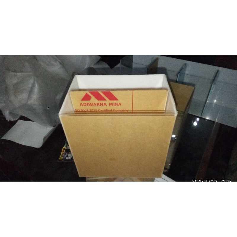 aquarium cupang soliter selfie sekat akrilik super bening 15x10x15 / soliter akrilik / soliter murah