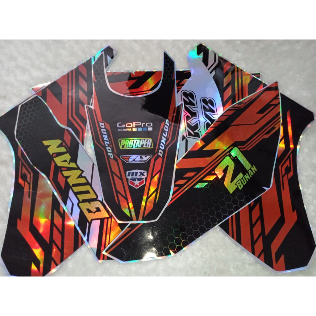 decal wr 155 full body custom crome hologram